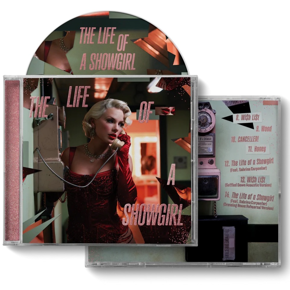 Taylor Swift - The Life of Showgirl (Dressing Room Rehearsal Version) CD ♥️